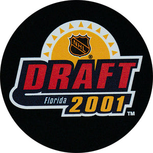2001 NHL Draft Puck