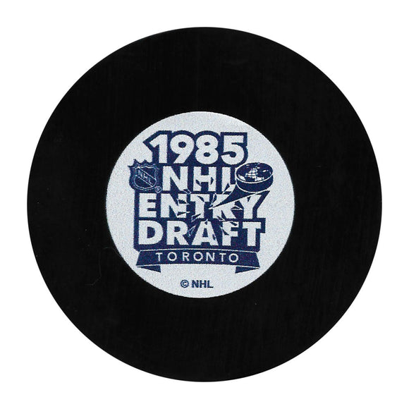 1985 NHL Draft Puck