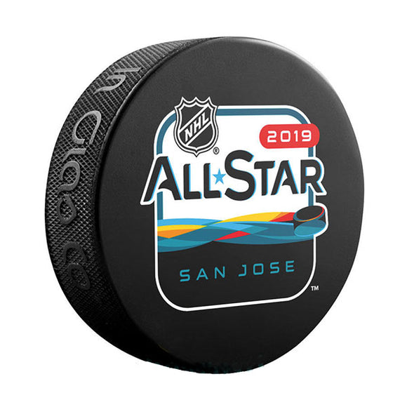 2 2001 NHL Conoco All-Star Game Practice Unsigned Pucks