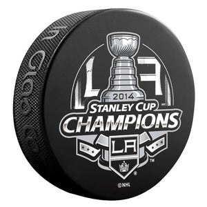 2014 Stanley Cup Los Angeles Kings Champions Puck