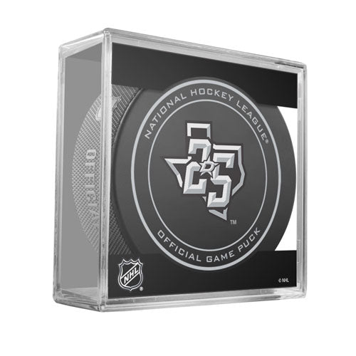 2017-18 Dallas Stars 25th Anniversary Official Game Model Puck