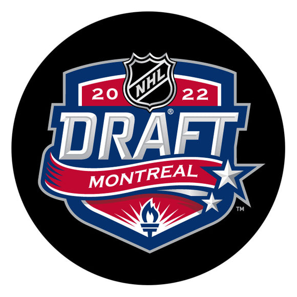 2022 NHL Draft Puck