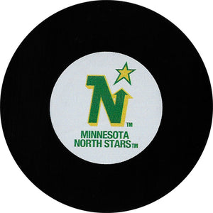 Minnesota North Stars Old Logo Puck