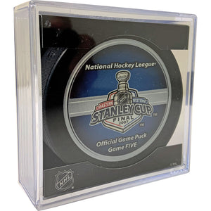 2007 Stanley Cup Finals Game 5 Official Game Puck