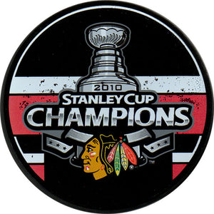 2010 Chicago Blackhawks Stanley Cup Champions Puck