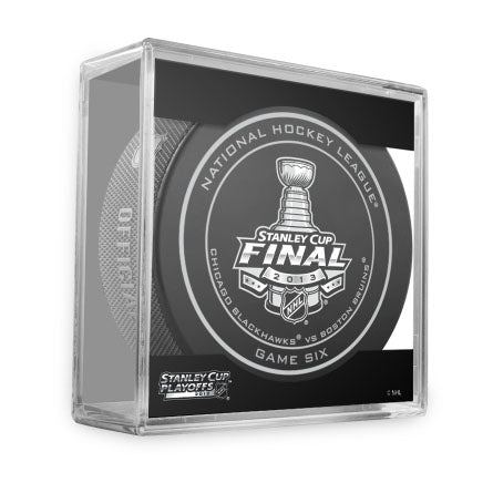 2013 Stanley Cup Finals Game 6 Official Game Puck