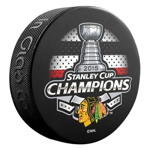 2015 Stanley Cup Chicago Blackhawks Champions Puck