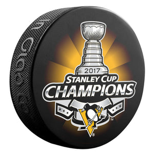 2017 Stanley Cup Pittsburgh Penguins Champions Puck