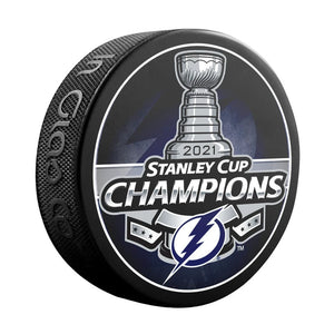 2021 Stanley Cup Tampa Bay Lightning Champions Puck