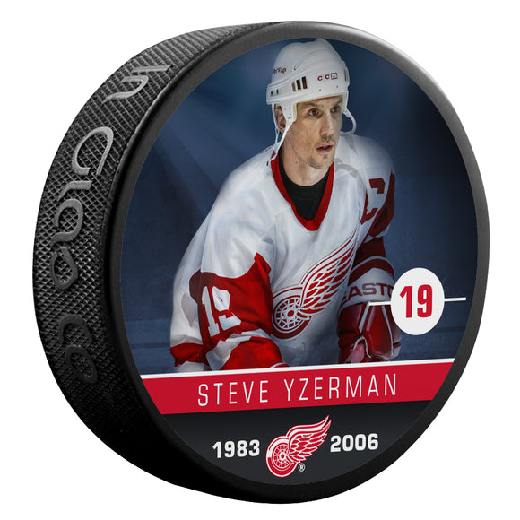 Steve Yzerman NHL Alumni Puck