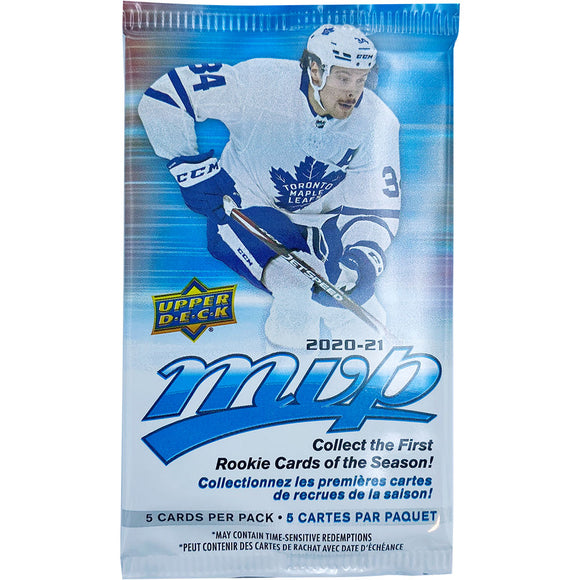 2020-21 Upper Deck MVP Hockey Cards Pack