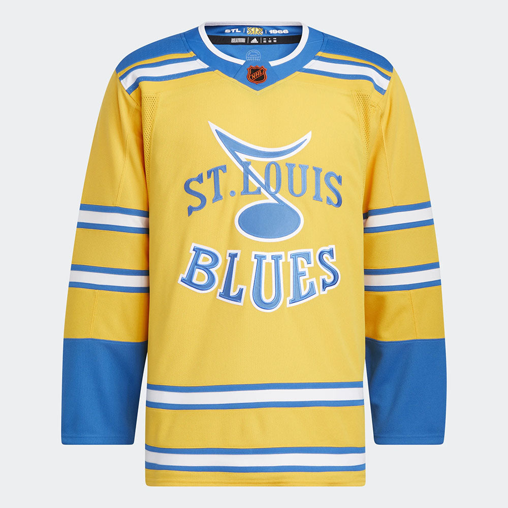 St louis Blues Reverse Retro 2.0 Adidas Authentic NHL Hockey Jersey Size 52