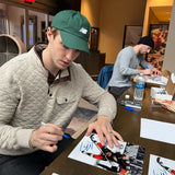 Troy Terry Autographed Anaheim Ducks 8X10 Photo (B+W Background)