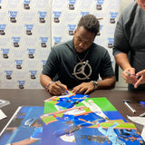 Vladimir Guerrero Jr. Autographed Toronto Blue Jays 16X20 Photo (Slide)