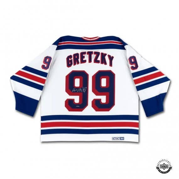 90's Wayne Gretzky New York Rangers Lady Liberty CCM Alternate NHL